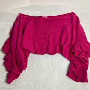 Lilly Pulitzer Vintage Fuchsia Cashmere Poncho